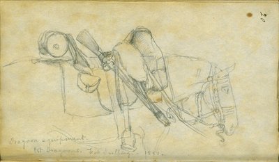 Dragoon Equipment, 1851 by Frank Blackwell Mayer